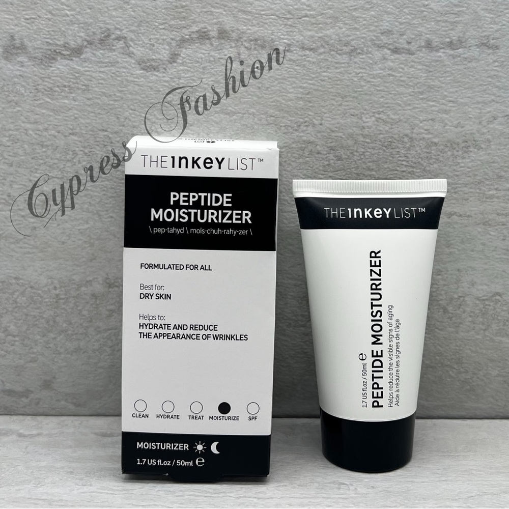 💥 $10 The Inkey List Peptide Moisturizer